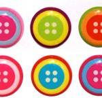 Button - 6 Piece Home Button Stickers For Apple..