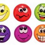 Goofy Faces - 6 Piece Home Button Stickers For..