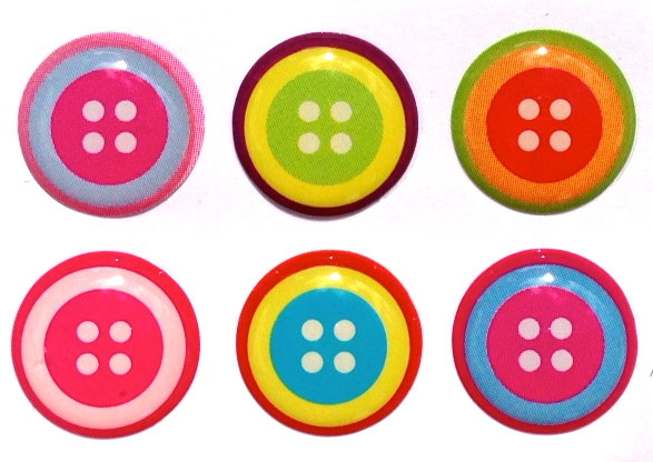 Button - 6 Piece Home Button Stickers For Apple Iphone, Ipad, Ipad Mini, Itouch